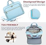 Laptop Bag 17 Inch Laptop Briefcase for Women Waterproof Computer Messenger Bag Professional Laptop Case for Business Work