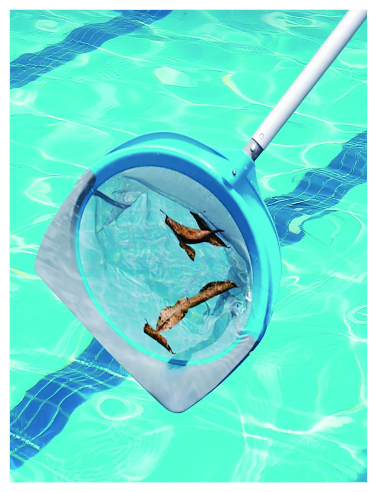 Questo retino per Foglie a Maglia Ultra fine e Profonda è Ideale per la Pulizia di Piscine, Spa e laghetti.