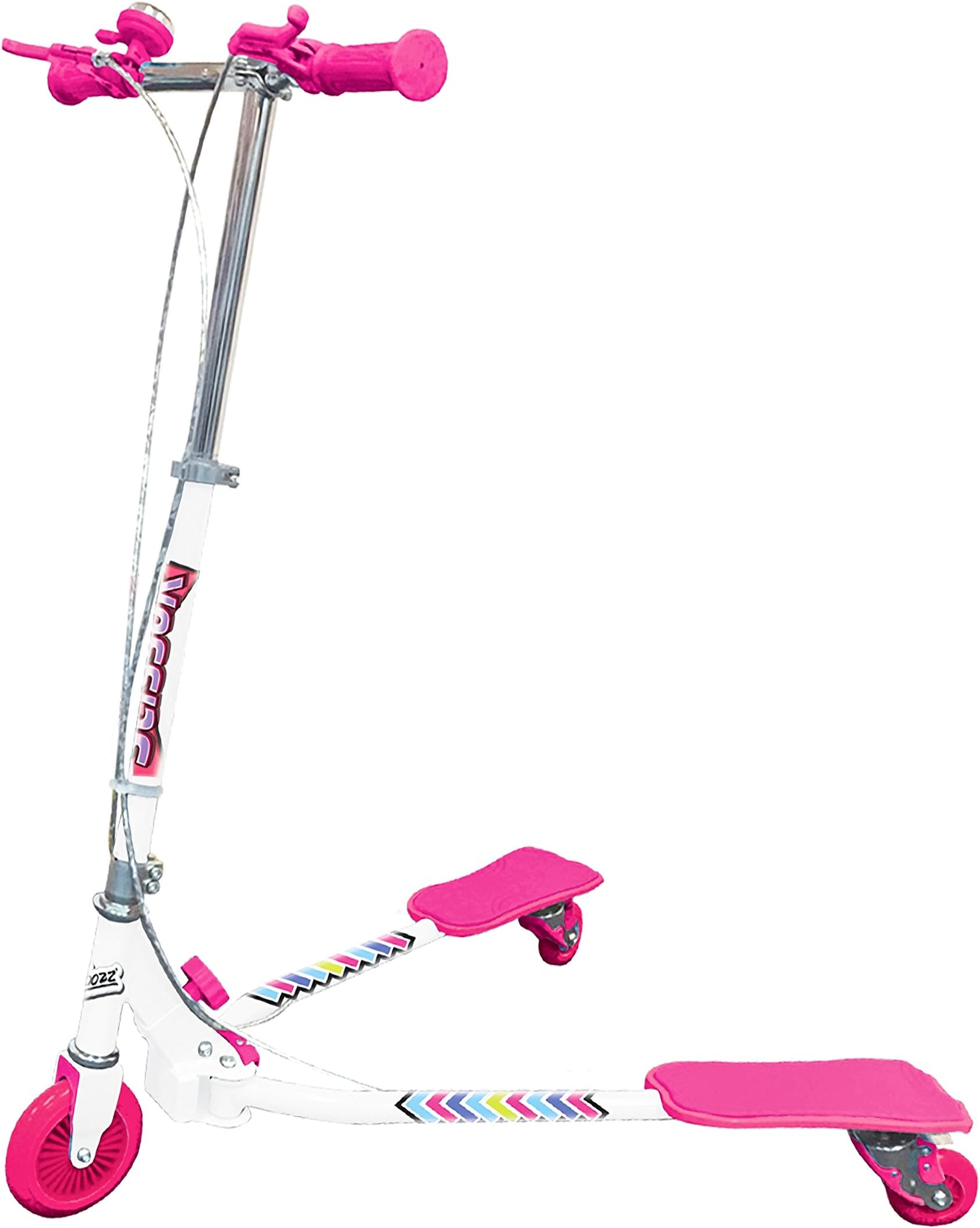ozbozz scissor scooter pink