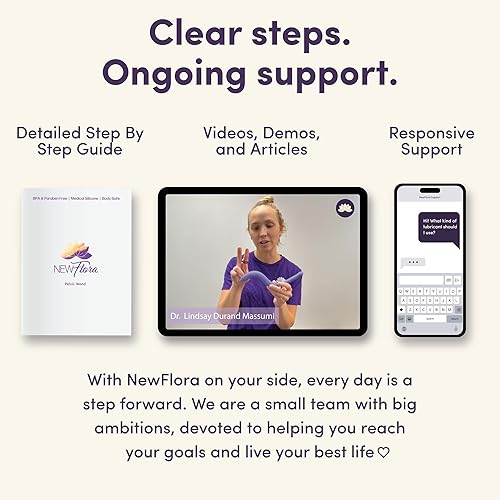 Miniatura 8 de NewFlora Varita pélvica de masaje perineal para mujeres y hombres, herramienta masajeadora en forma de S