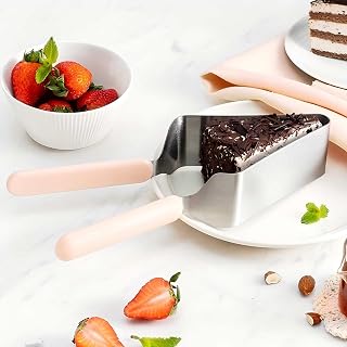 Stainless Steel Triangle Cake Holder and Transfer Tool - Perfect for Baking, Suitable for Dividing and Moving Cakes Easily