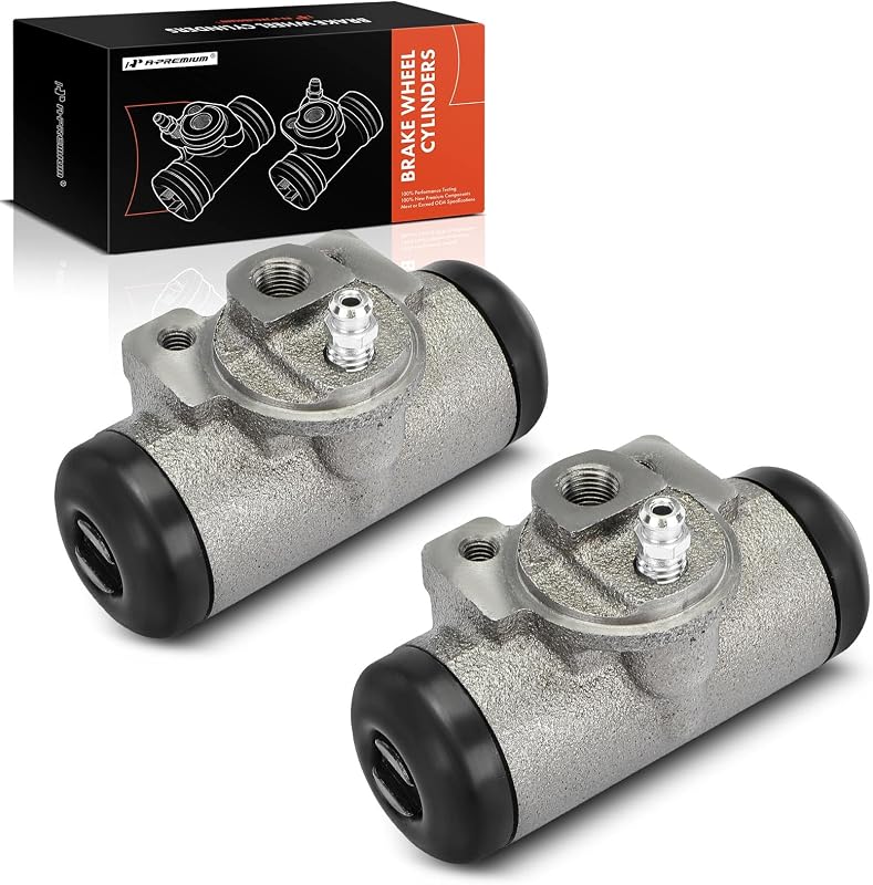 A-Premium Rear Brake Wheel Cylinder Compatible with Chevrolet and GMC | for Chevrolet Silverado 1500, GMC Sierra 1500, 2009-2013, Bore: 1.0625 Inch, Set of 2 - Replace# 25832113