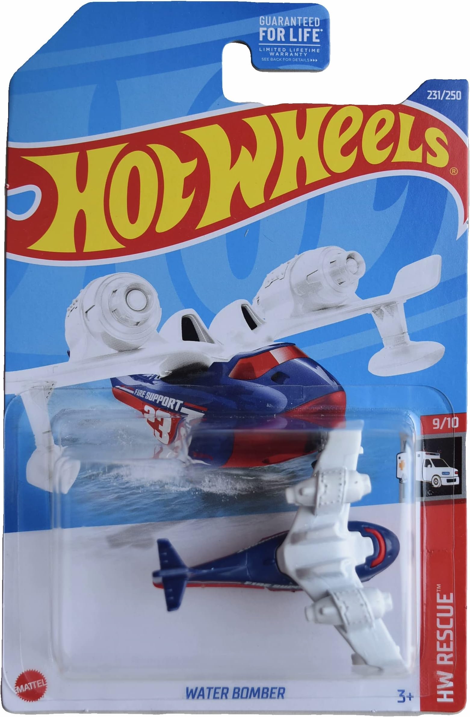 Water Bomber - Orange Firefighting Airplane - Remote Controlled - 2.5 Inches - 3+ Years - Boys