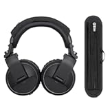 Headband Cushion Cover Compatible with Pioneer DJ HDJ-X5, HDJ-X7, HDJ-X10, HDJ 2000 1000 1500 Professional Over-Ear DJ Headphones, 6mm Thick Cushion, No Wobble Zipper Slider, Hanging Loop