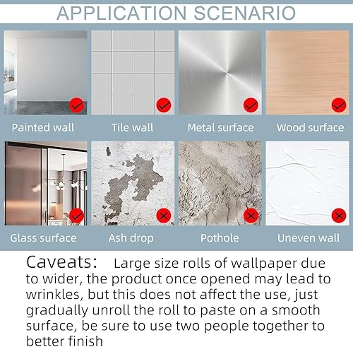 Miniatura 86 de practicalWs Papel tapiz de mármol para despegar y pegar de 15.7 x 236.2 pulgadas, papel de contacto de mármol para armarios y cajones, papel
