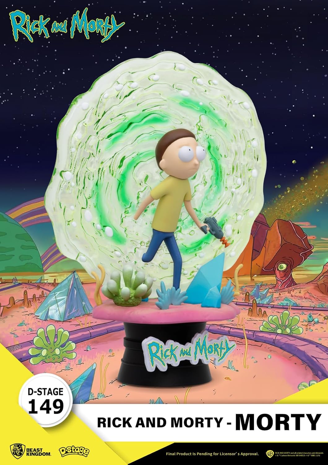 Rick & Morty: Morty DS-149 D-Stage Statue