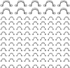 100 pcs 34 2 Holes Plastic Conduit Strap, PVC Pipe Straps U-Bracket Pipe Clamp Conduit Clamp For Conduit and Cables Tool Supplies， UL Listed