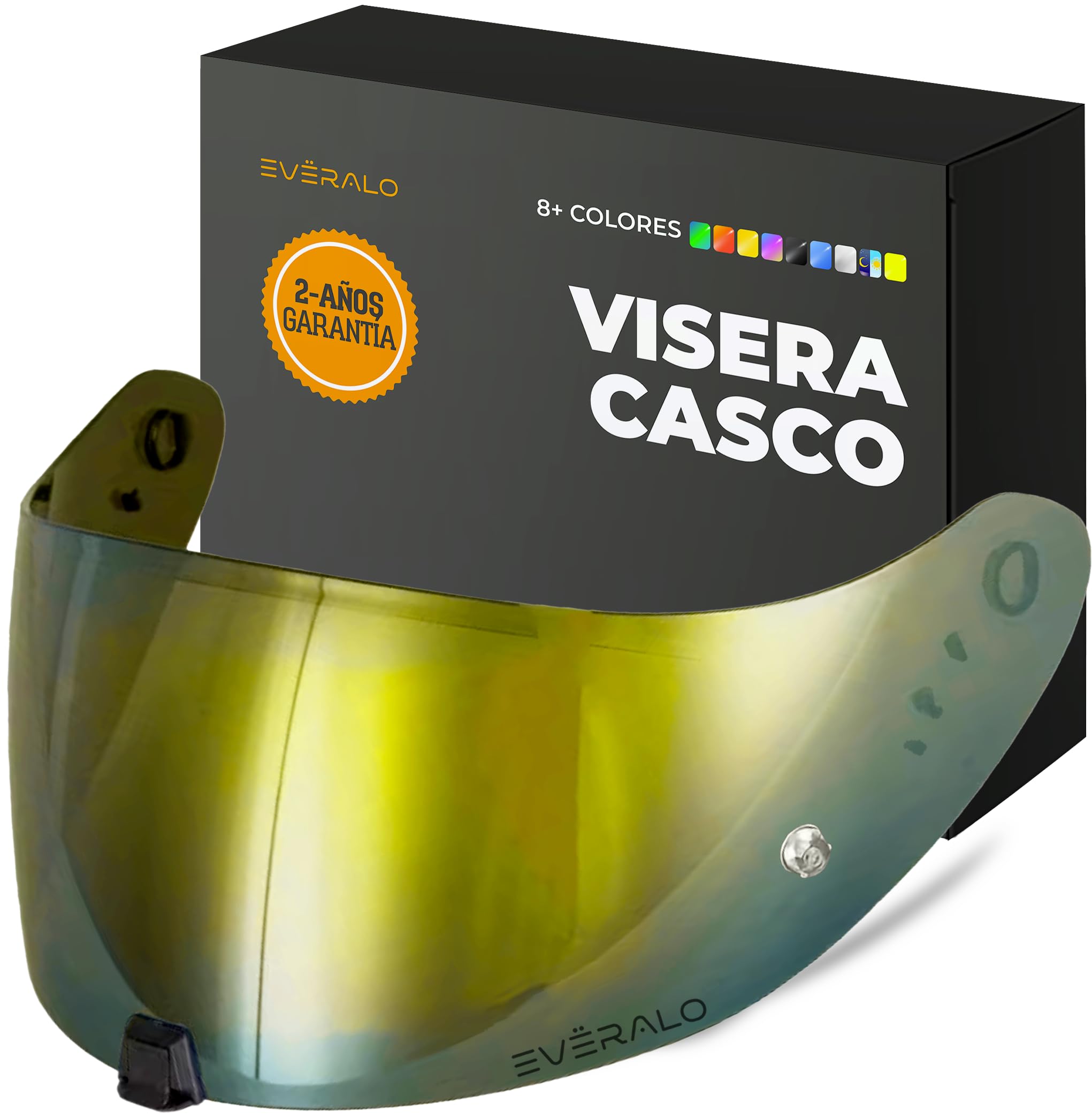 Everalo Visera compatible con Scorpion Exo 520-1400 - 391 - R1 Air (Cromo Espejo) — view 11