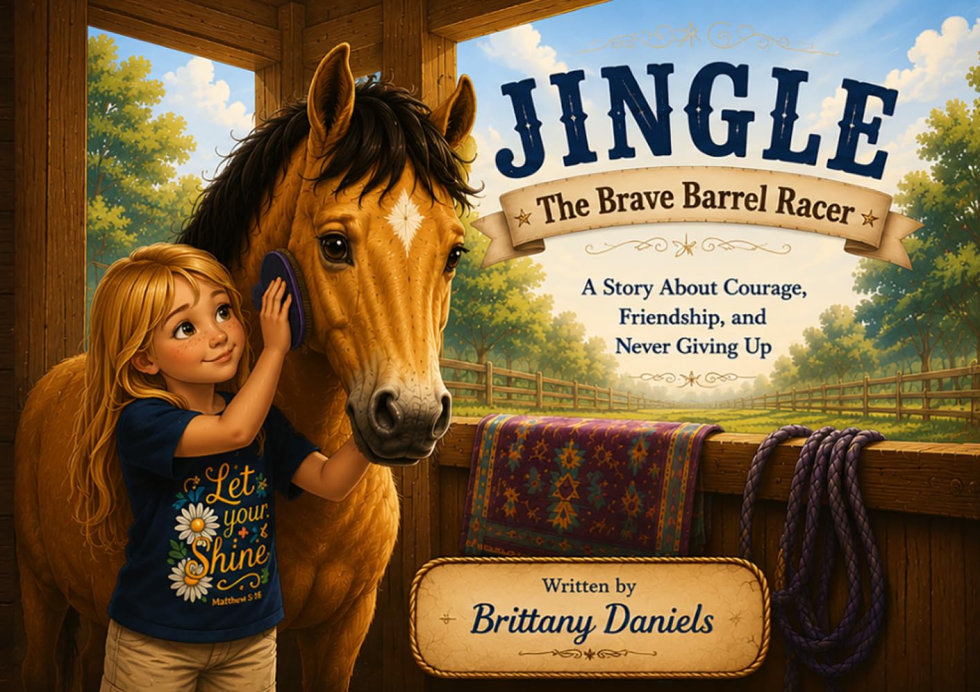 Jingle The Brave Barrel Racer