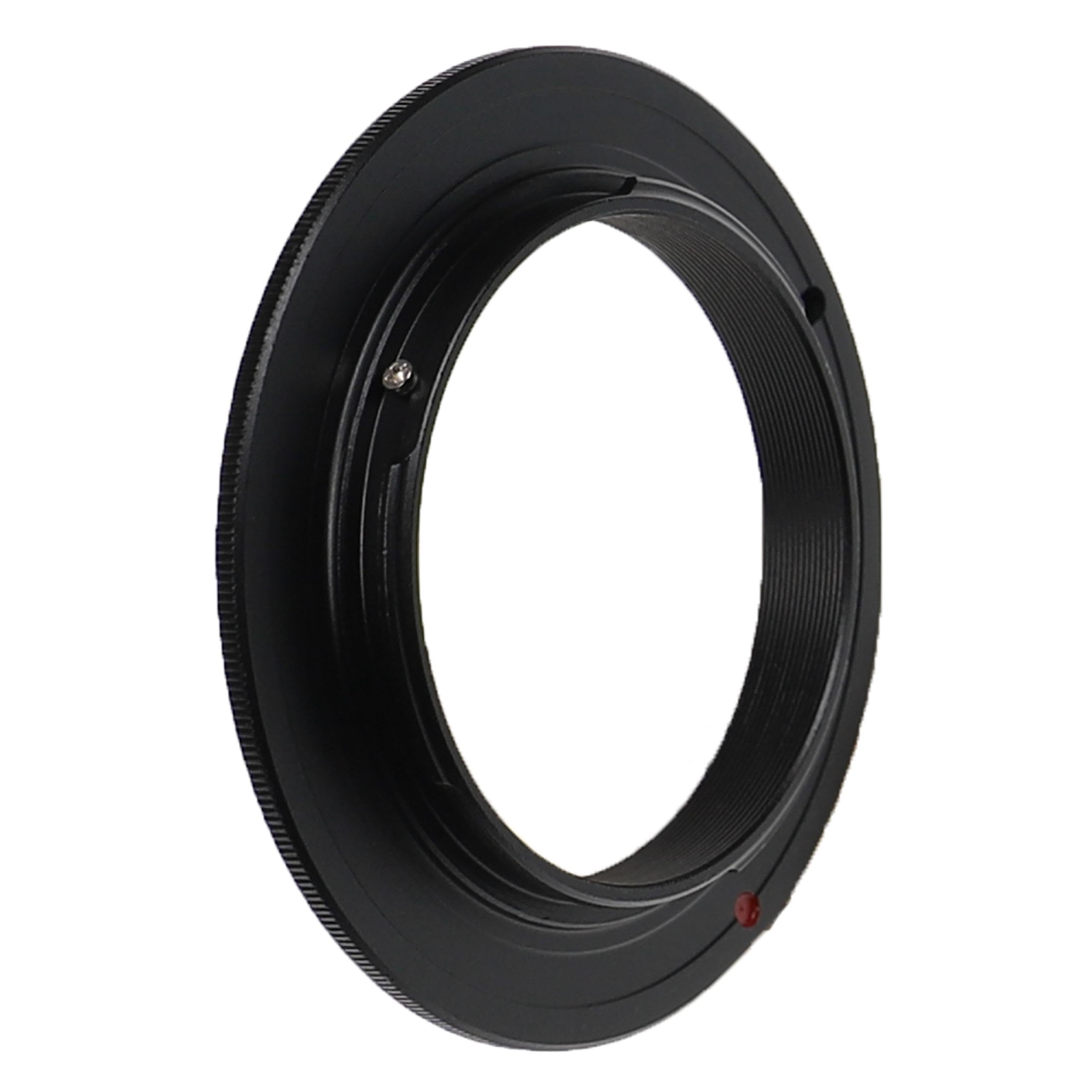 vhbw Bague d'inversion 49mm Compatible avec Panasonic Lumix DMC-GF2, DMC-G9, DMC-GF1 Appareil Photo - Adaptateur pour Objectif de 49mm