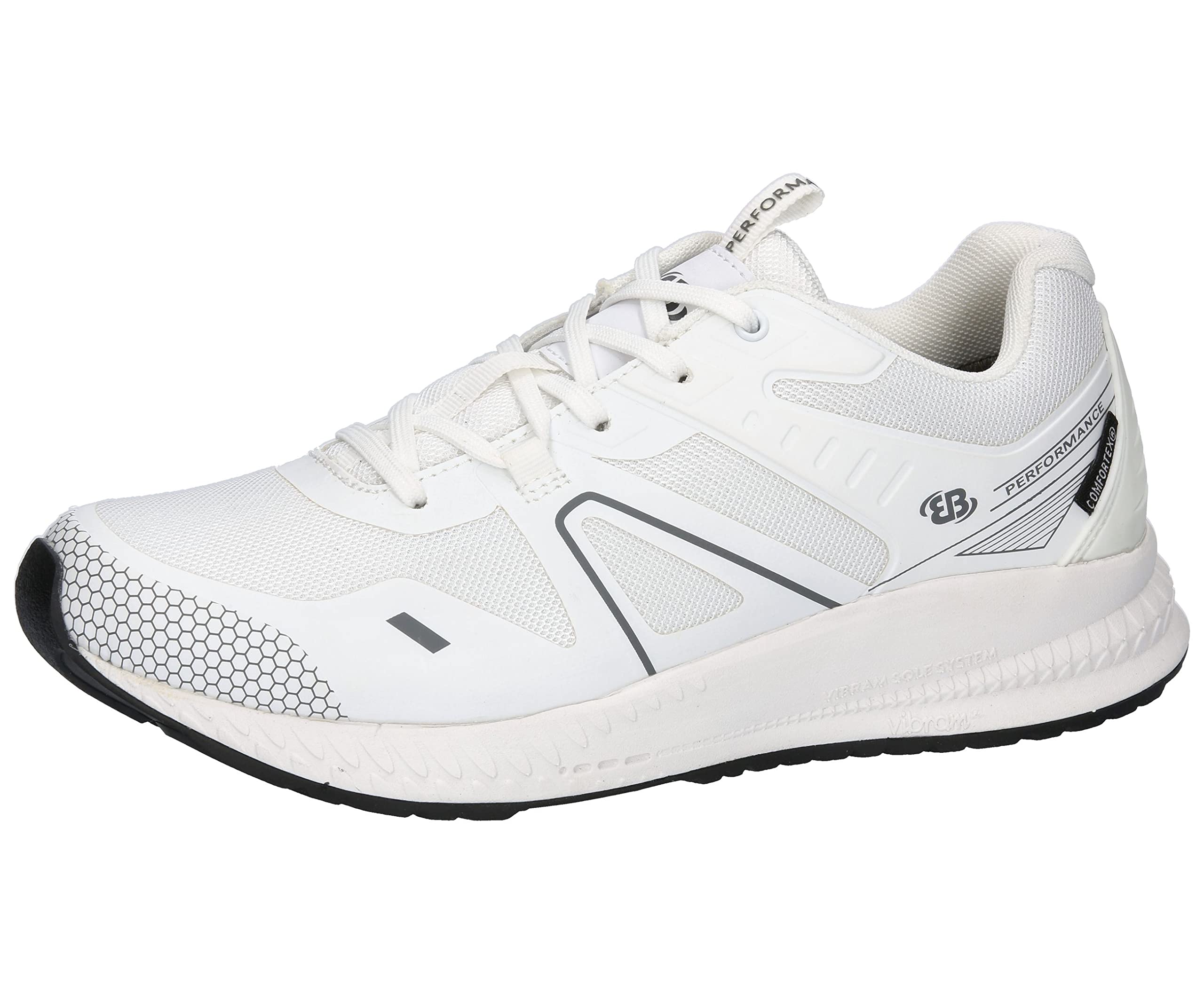 Brütting Unisex Argos Walking Shoes, White, 5 UK
