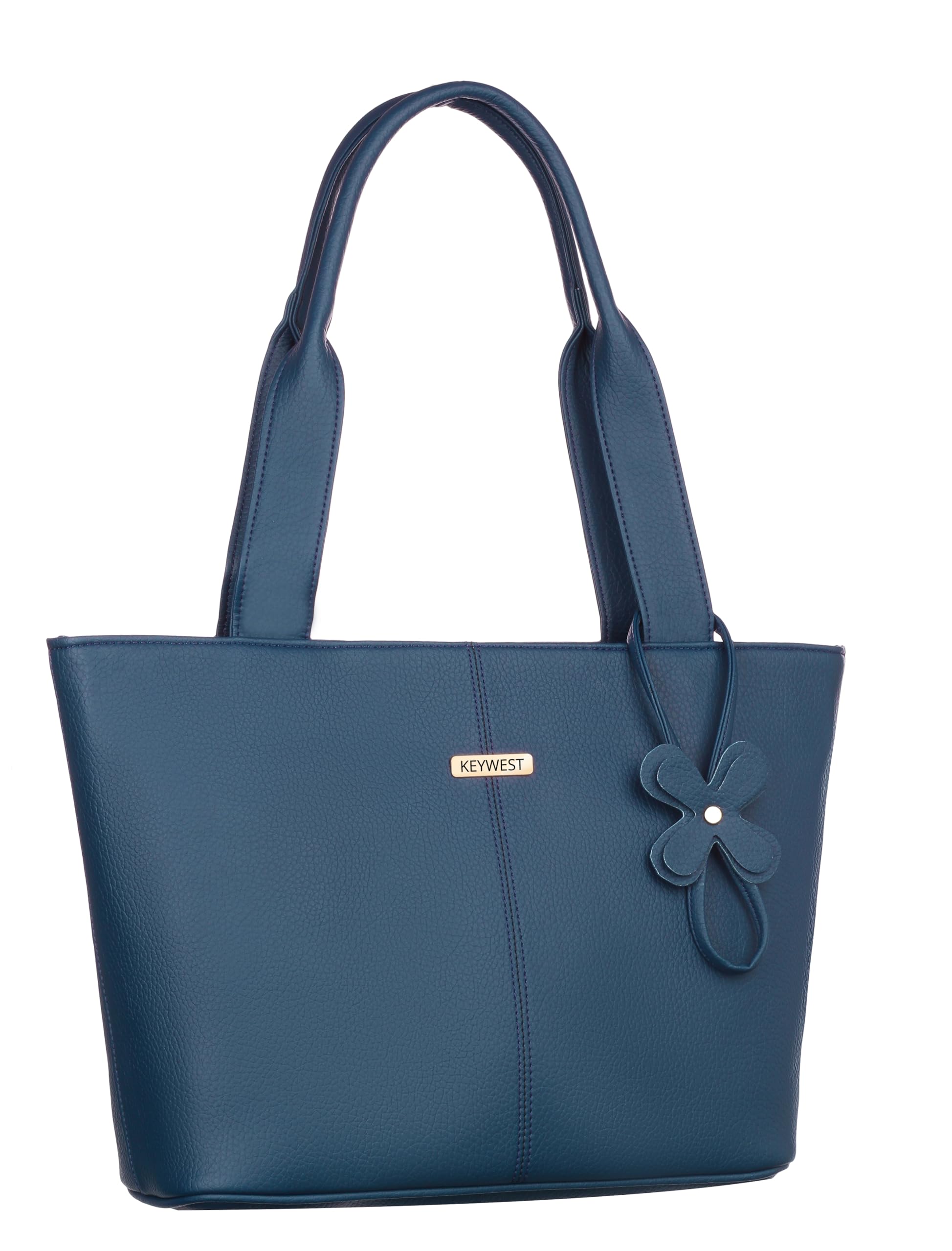 Keywest Womens Vegan Leather Alpha Handbags Shoulder Hobo Bag Ladies Purse (Blue) (Large) (B0D877PRR9) Amazon Price History, Amazon Price Tracker