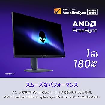 中古 使用期間1週間程 Dell Alienware AW2725DM Amazon.co.jp: 【Amazon.co.jp限定】Dell AW2725DM-A 27インチ