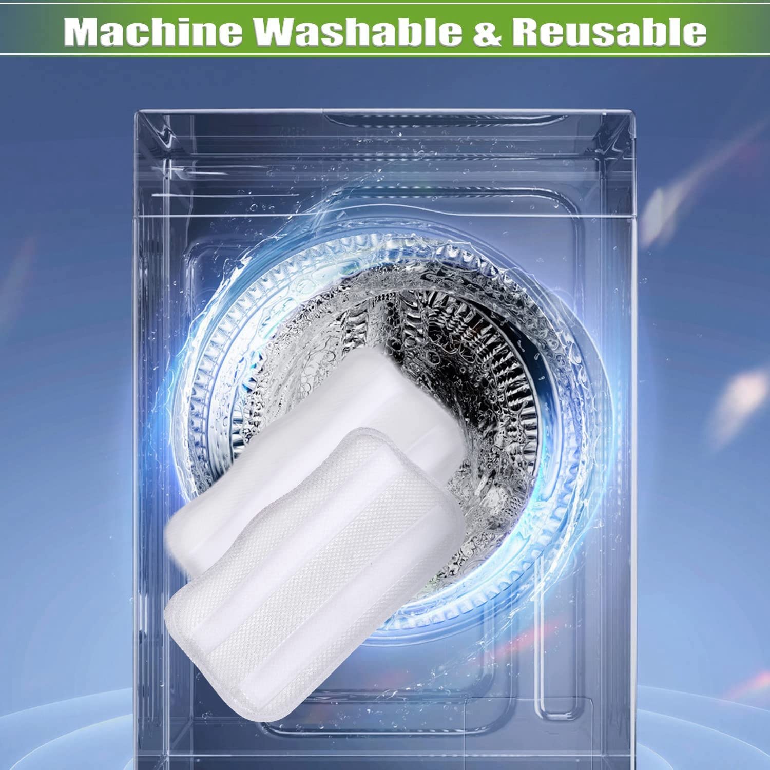 Toranysadecegumy Viupolsor 4 Pack Steam Mop Pads Replacement for Shark S3101 S3202 S3250 Washable Cleaning Pad Steamer Hard Floors