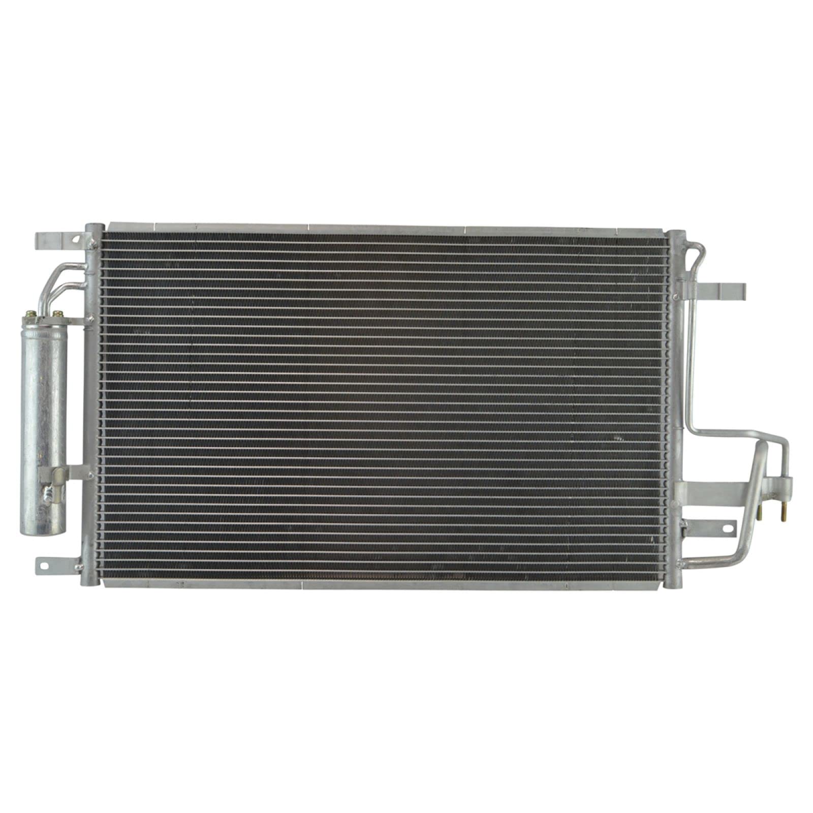 TRQ Condensateur A/C et récepteur sèche-linge compatible avec Hyundai Tucson 2005-2009 avec code fabricant DCC Condensateur DCC 2005-2010 Kia Sportage