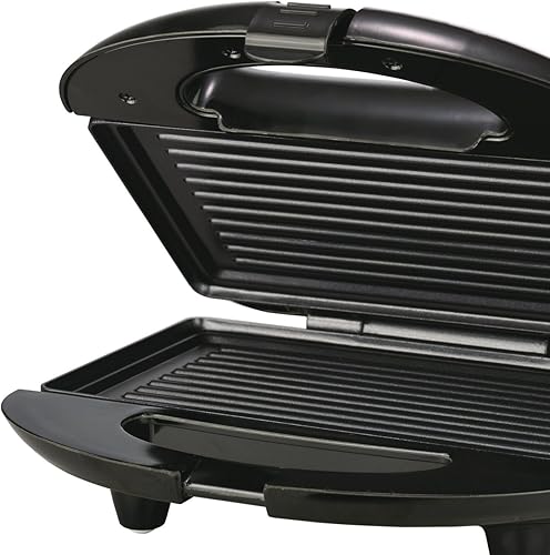 Miniatura 5 de Brentwood RA25985 Electrodomésticos TS-246 Panini Maker, Negro