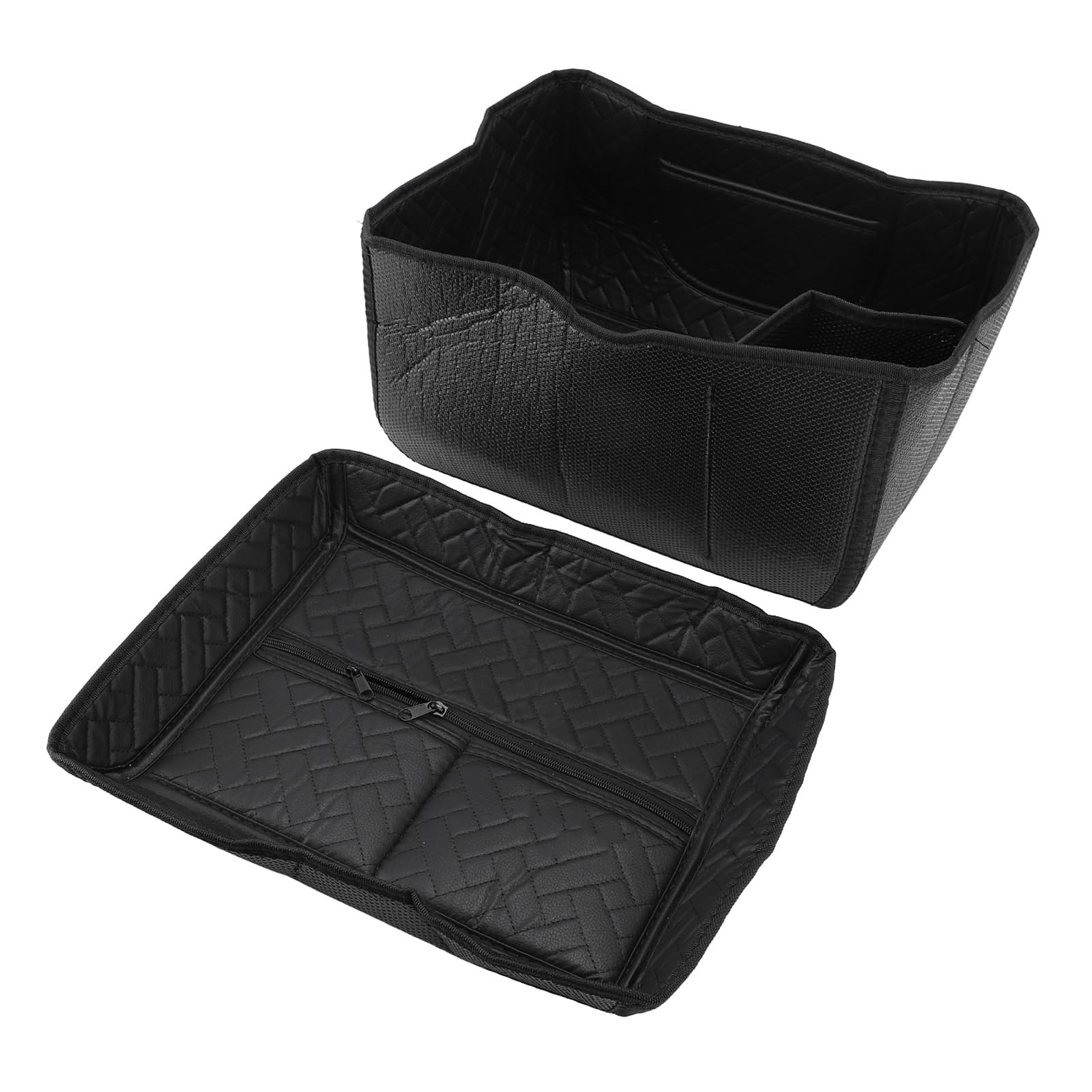 Fodera per Bauletto per Moto da 45 Litri Fodera per Bauletto in Pelle PU Durevole per Pilota Cuscinetti Interni Antiusura per Scatola di Coda per Moto (BLACK)