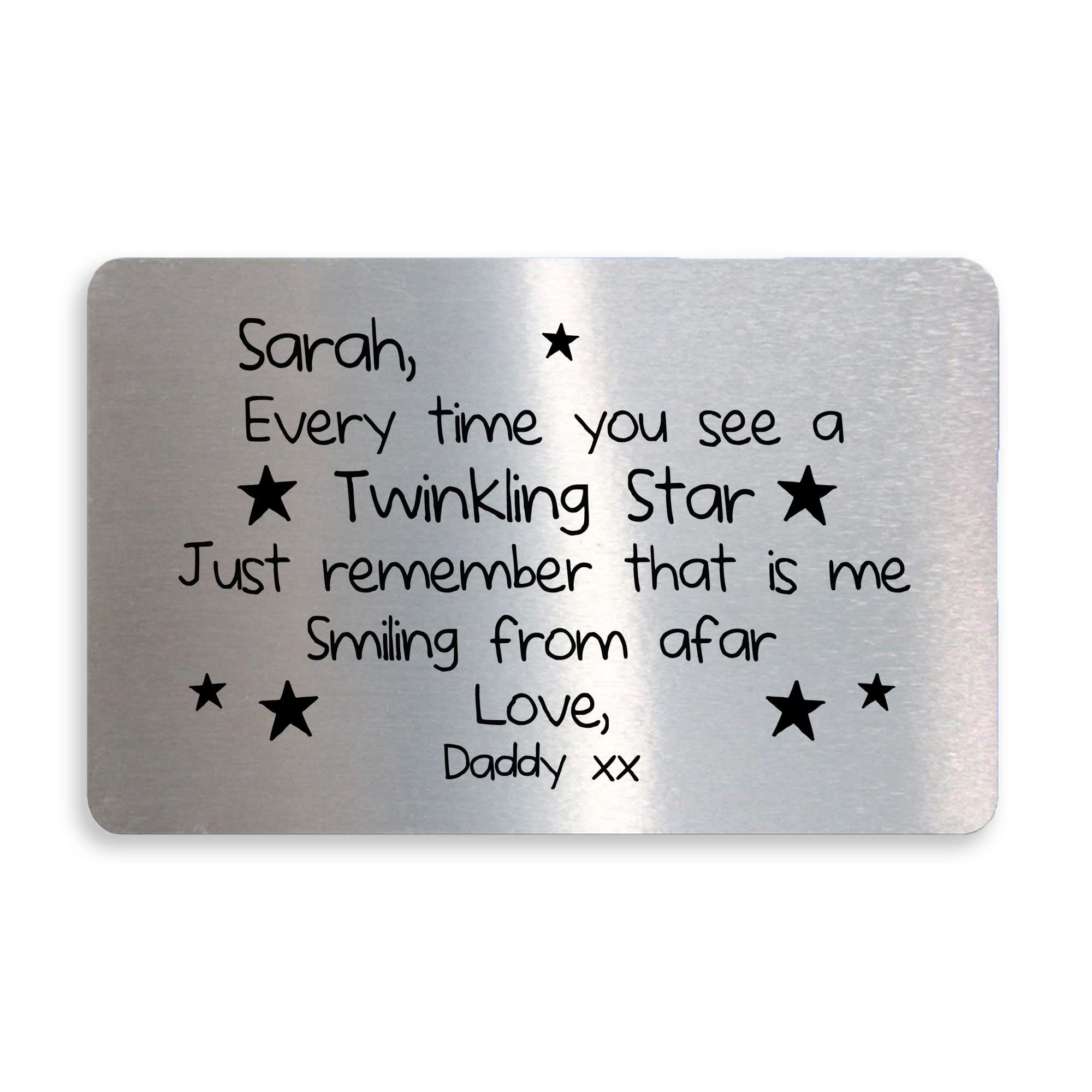 RED OCEAN Personalised Mum Dad Nan Grandad Memorial Gift Message Birthday Xmas Keepsake