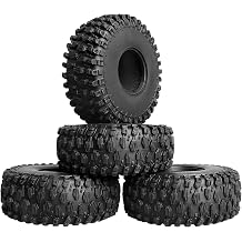 1/10 RC Crawler Tires 2.2" Traxxas TRX-4 Axial SCX10 RR10 Wreath for 1/10 RC Rock Crawler 4 Pack