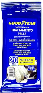 Goodyear Salviette Auto Pulizia, Salviettine Trattamento Interni in Pelle