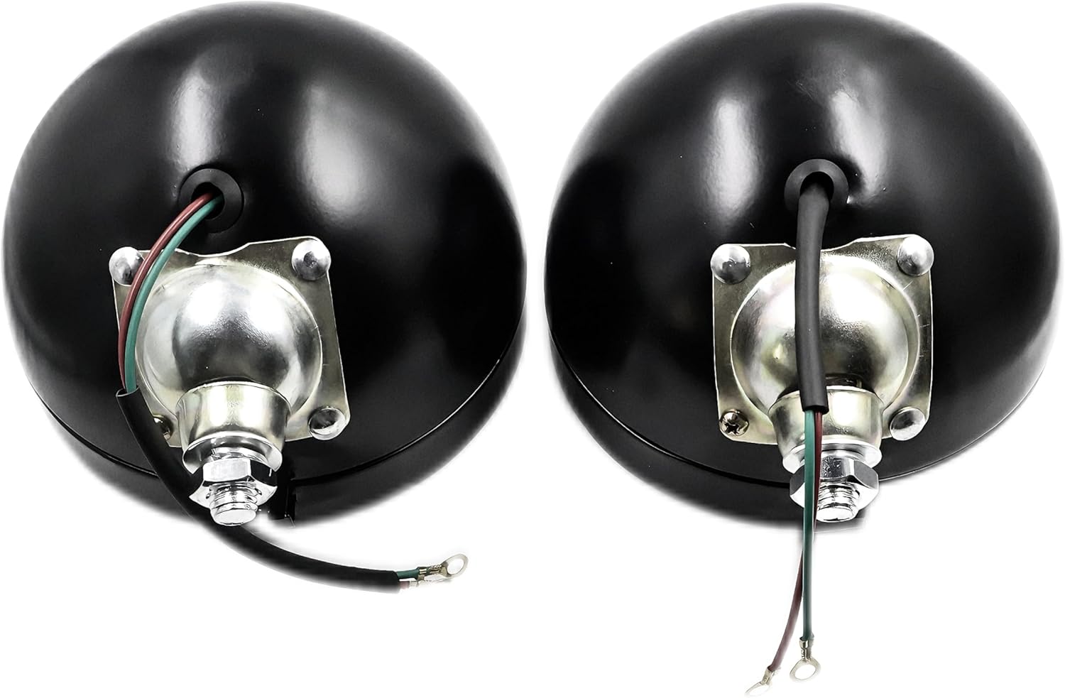 Headlights 310066F Compatible for Ford Tractor New Holland 2N 8N 9N NAA 600, 800 12V Left and Right Headlights Lamp Set