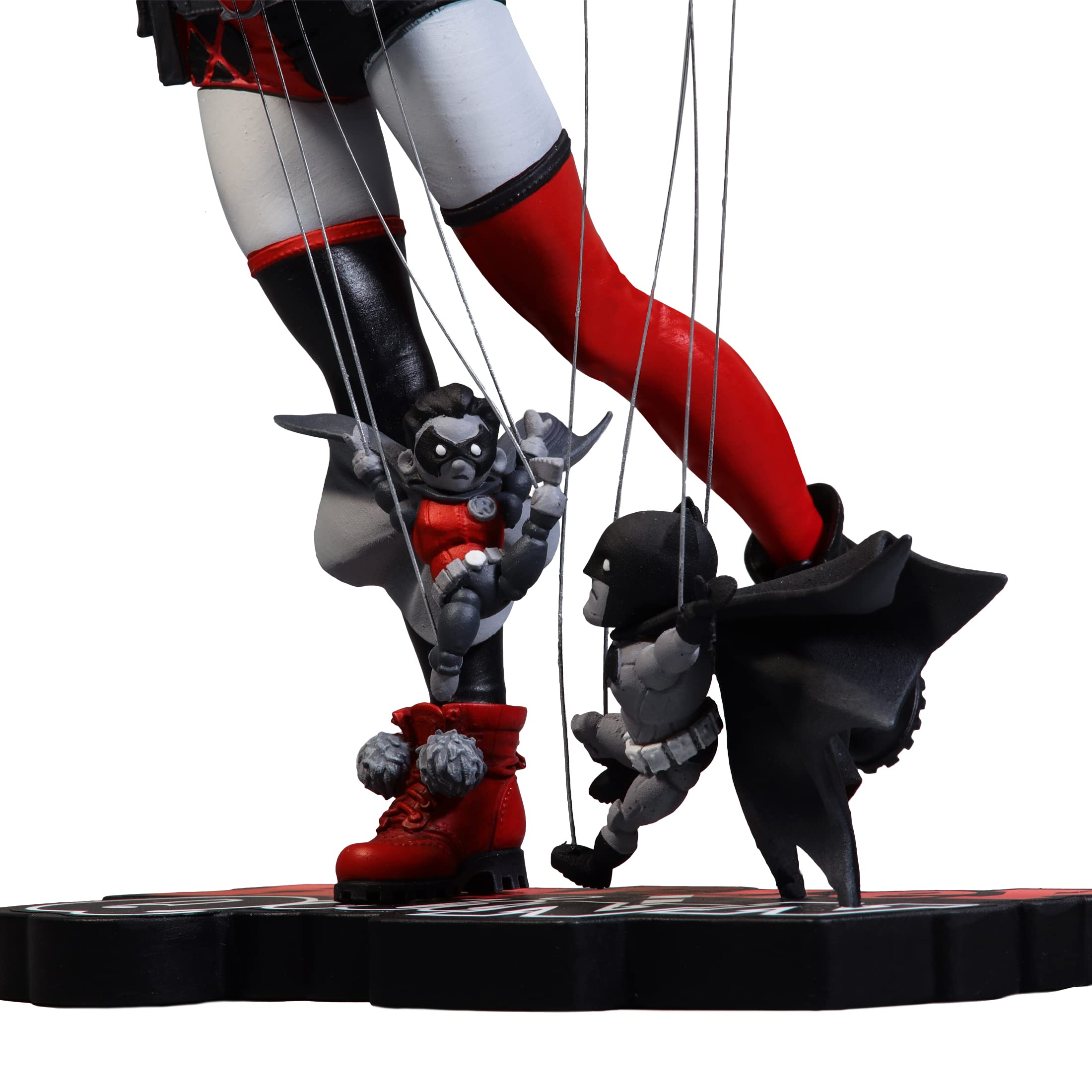 LANSAY - DC STATUE - Statua in Resina Harley Quinn by Emanuela Lupacchino - Scala 1:10 Edizione Limitata Numerata a Mano - Personaggio Comics DC McFarlane - Da Collezione per Adulti e Adolescenti