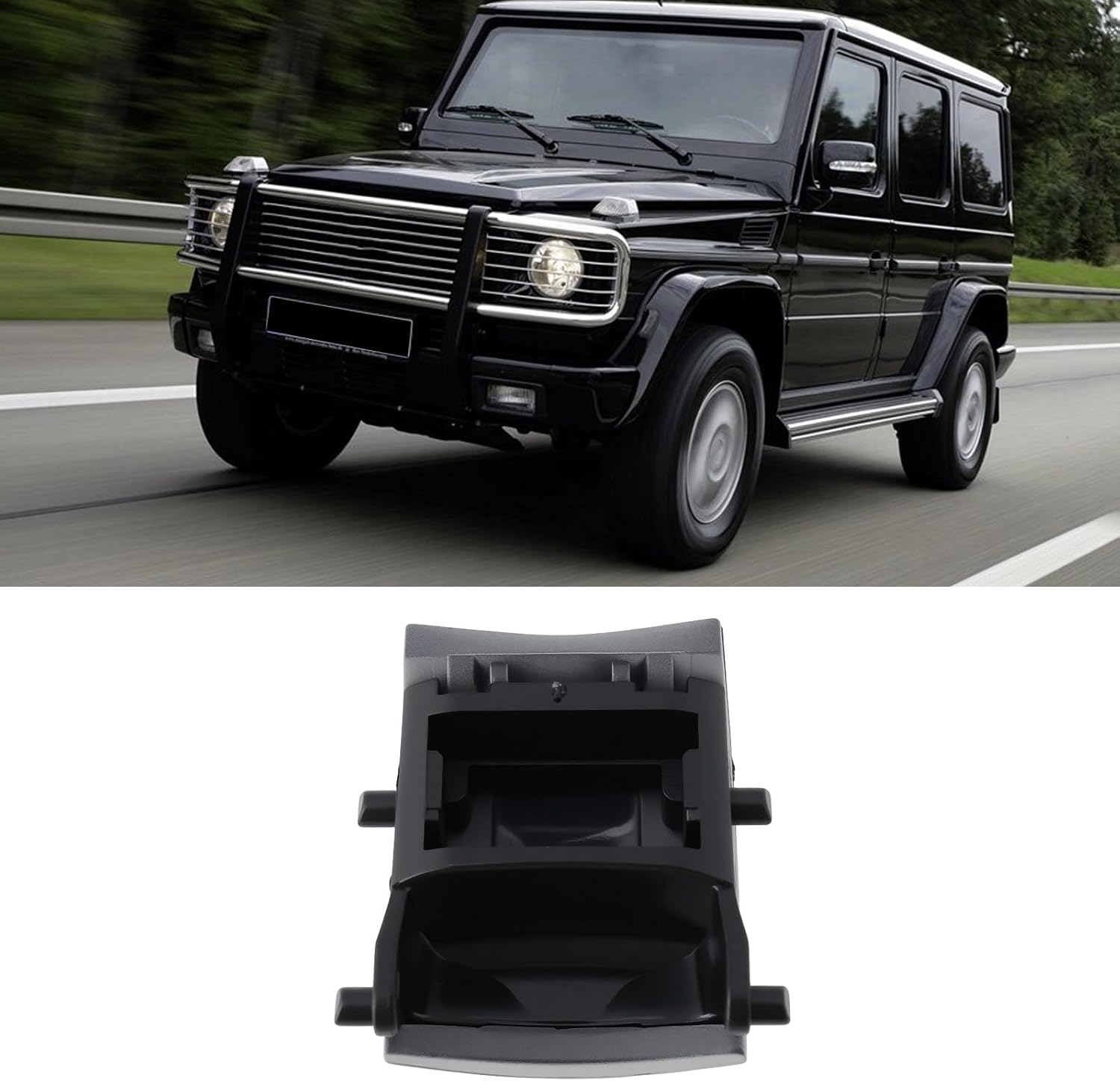 Car Sunroof Window Switch Control Button Compatible with Mercedes-Benz W166 X166 W292 W463, Gray