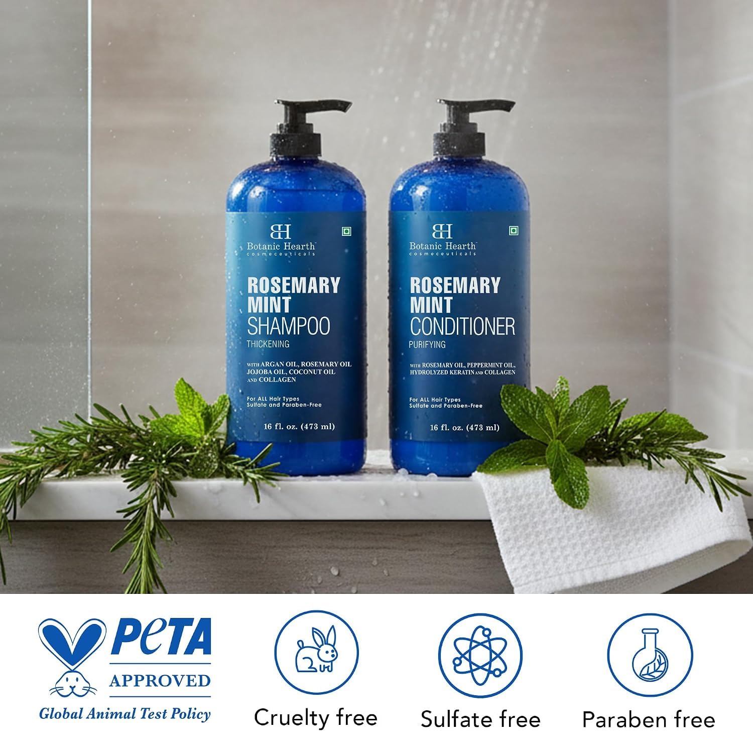 Botanic Hearth Shampoo and Conditioner Set