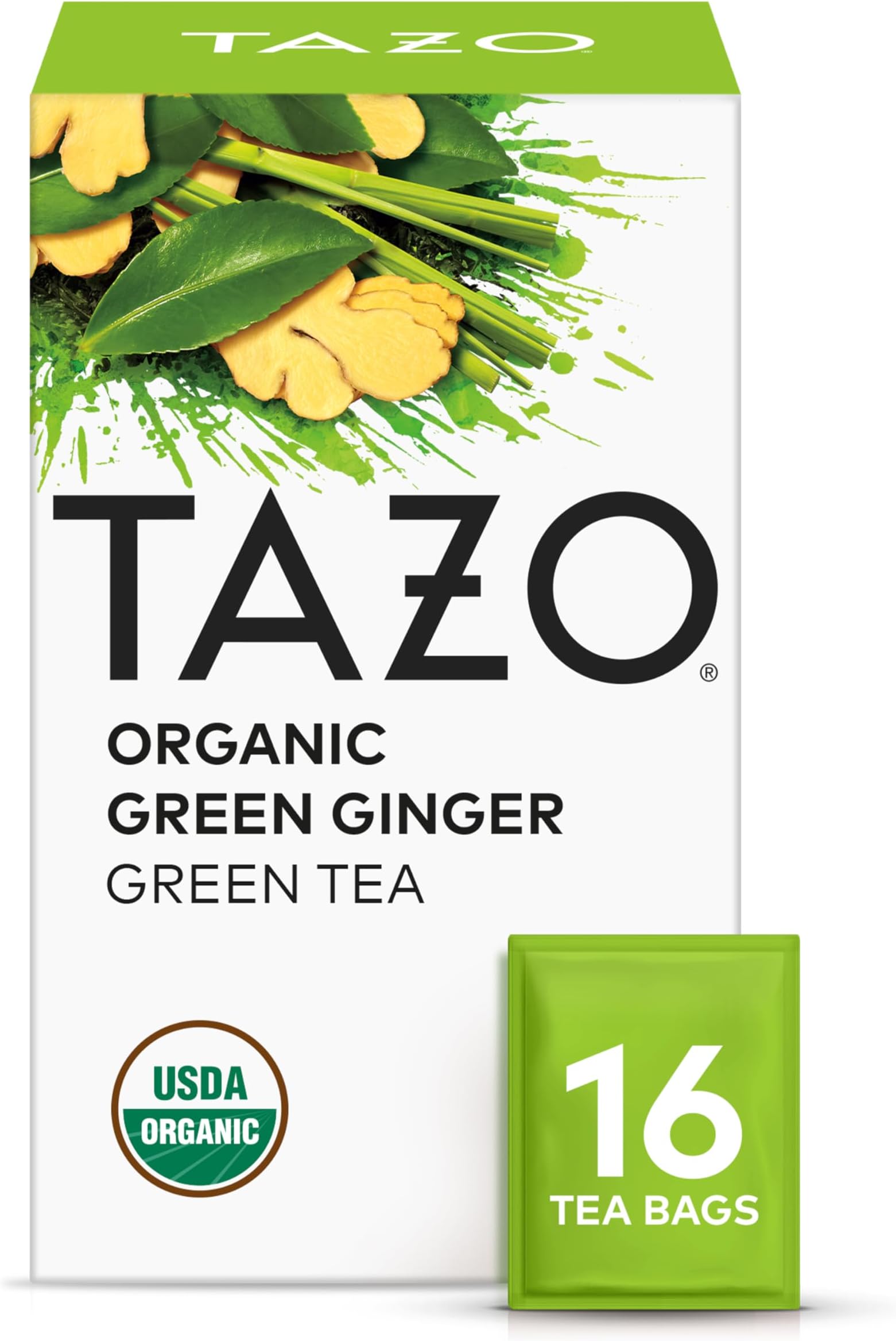 TB ORG FT Green Ginger 16ct (1PK)