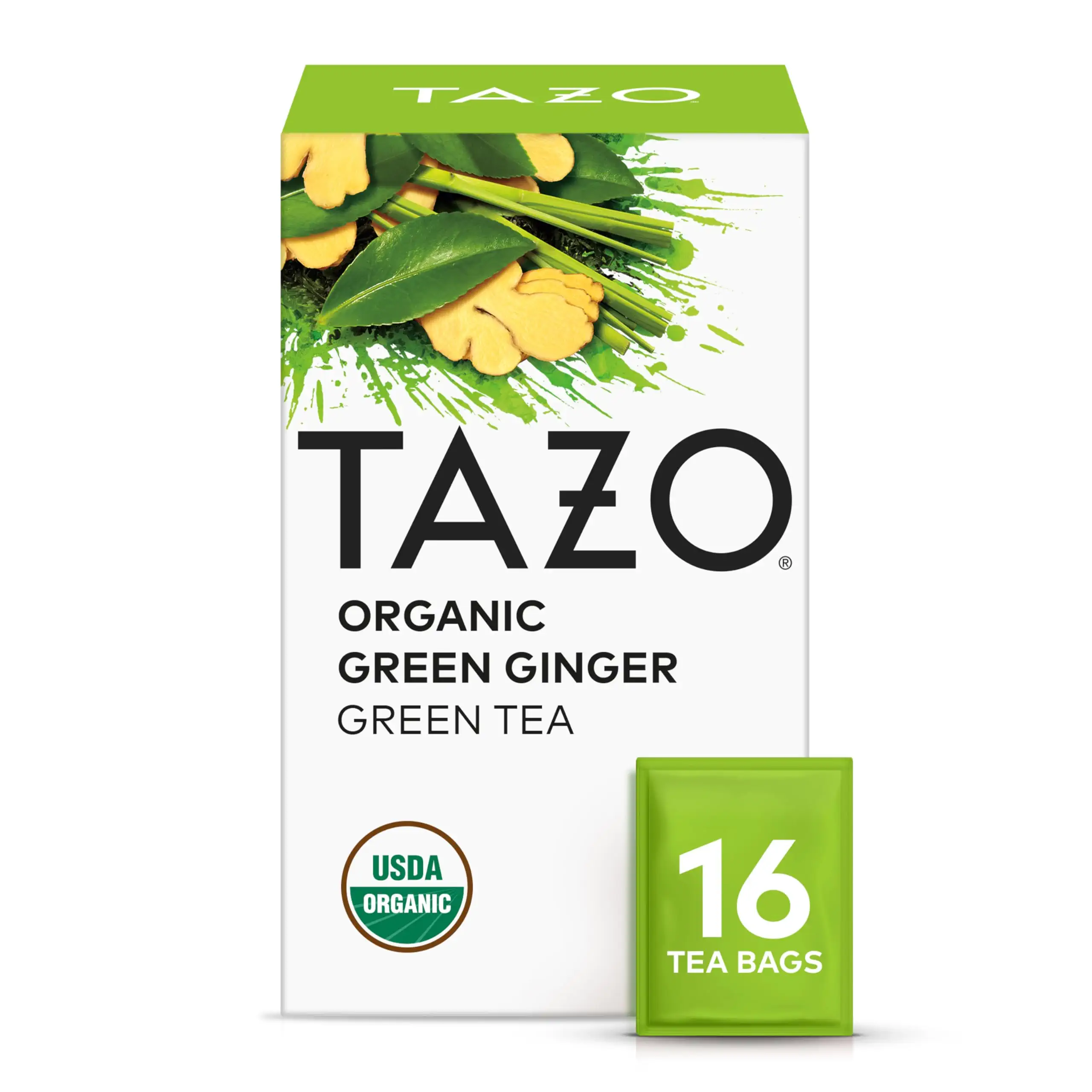 TAZO Peachy Green Tea Bags, 120 Total Bags (20ct - Pack of 6