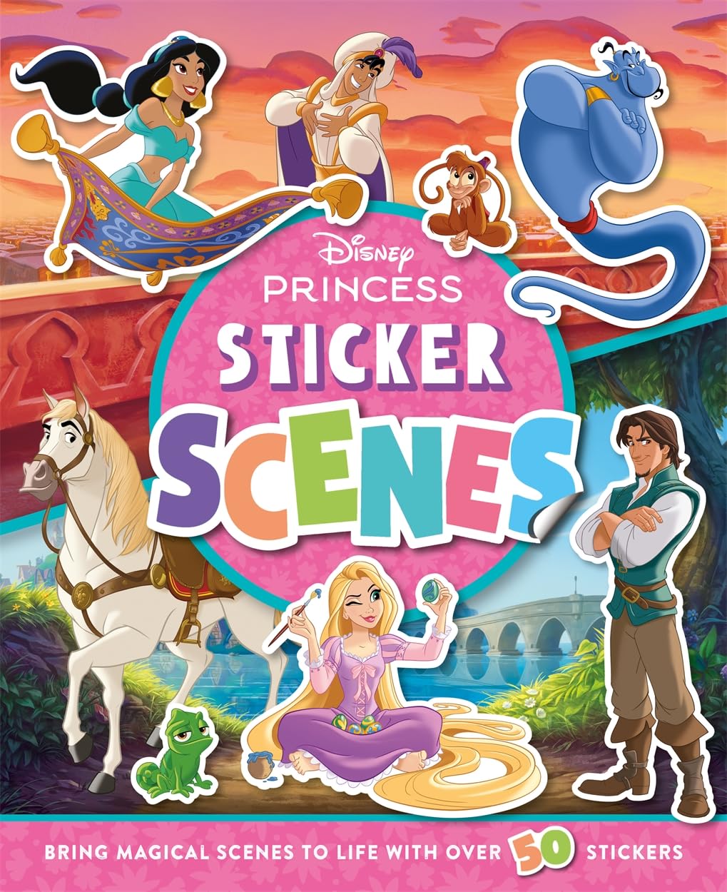 Disney Princess: Sticker Scenes: Make your own magical sticker scenes (With over 50 stickers!)