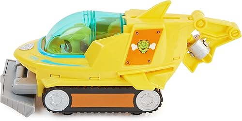 Miniatura 9 de Paw Patrol Aqua Pups Rubble - Vehículo transformador de tiburón martillo con figura de acción coleccionable, juguetes para niños a partir de 3 años