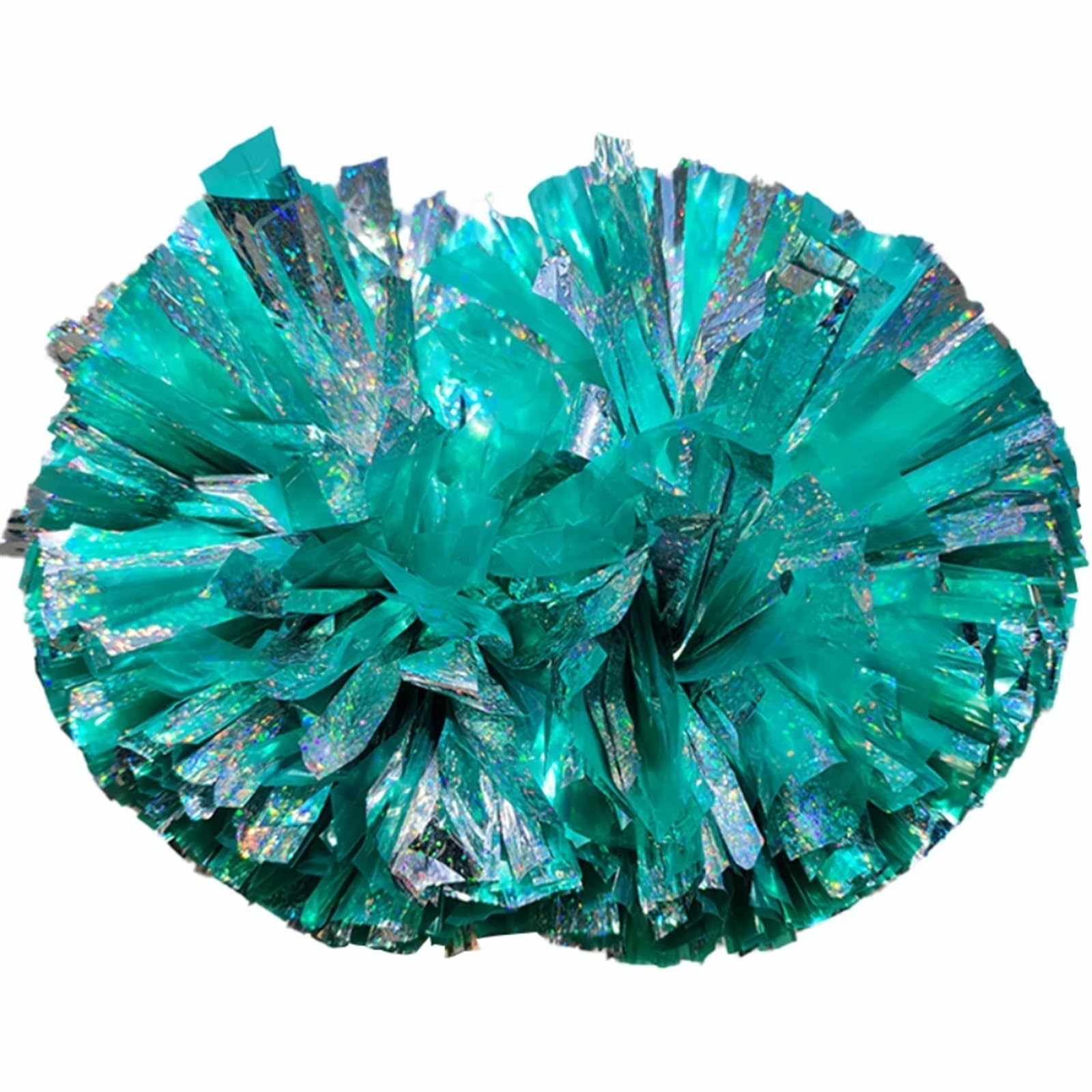 ZWCSHUU Cheerleader Pom Poms 1pc 32cm Dazzling Cheering Pompoms Sports Game Pom Poms Cheerleading Flower Ball Vocal Concert Dance Party Decorator(Color11)
