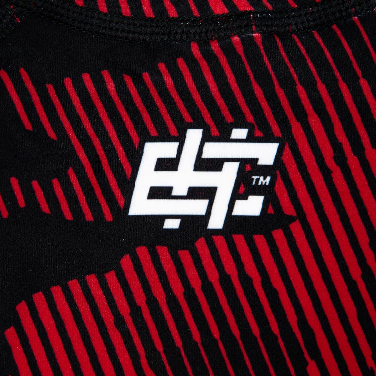 Rashguard Havoc, męski t-shirt sportowy, koszulka fitness, koszulka kompresyjna, koszulka z krótkim rękawem, koszulka funkcyjna, rozmiar XL, czerwony