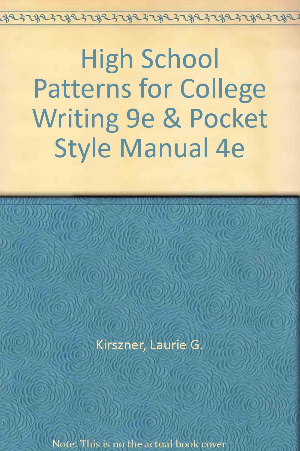 Amazon.com: High School Patterns for College Writing 9e & Pocket Style ...