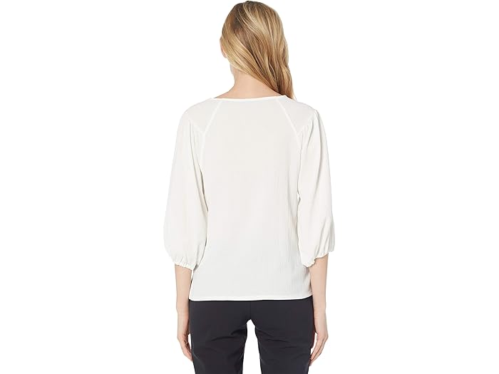 Puff Sleeve Knit Top - Image 1