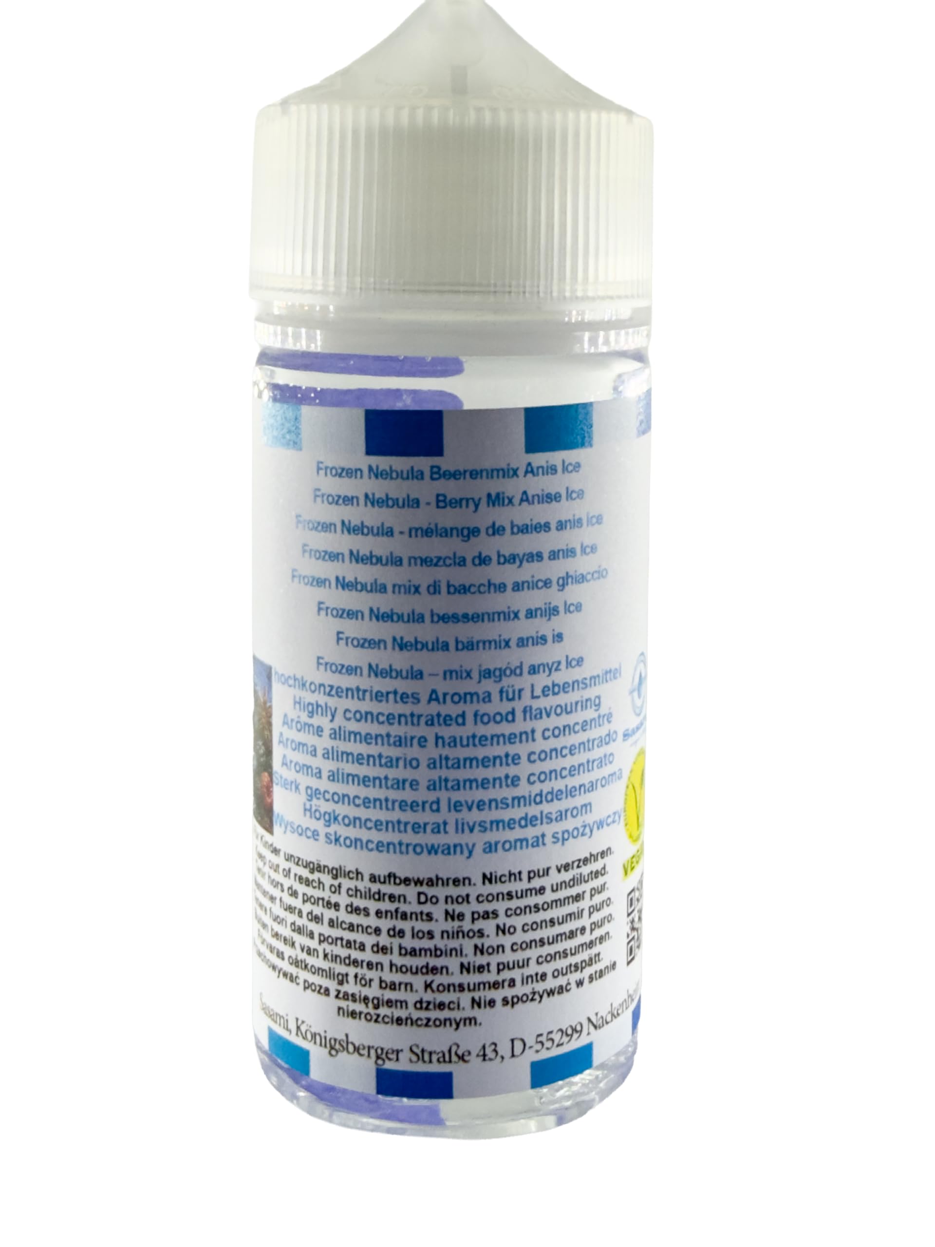Frozen Nebula mix di bacche anice ghiaccio aroma concentrato - vegano - Sasami - 100ml