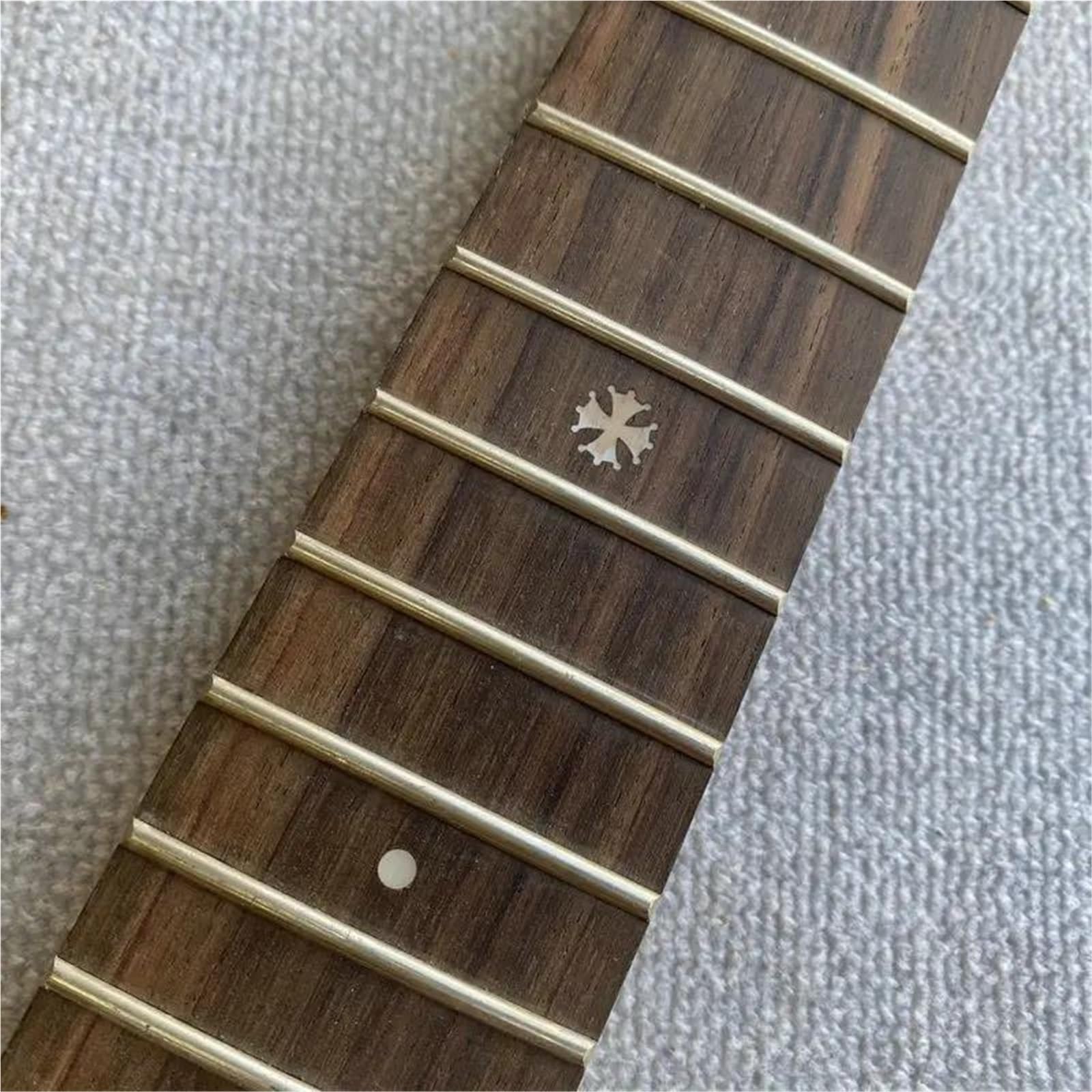 Guitarra Eléctrica Profesional Sin Terminar 6 Cuerdas Mástil De 24 Trastes Trémolo De Arce
