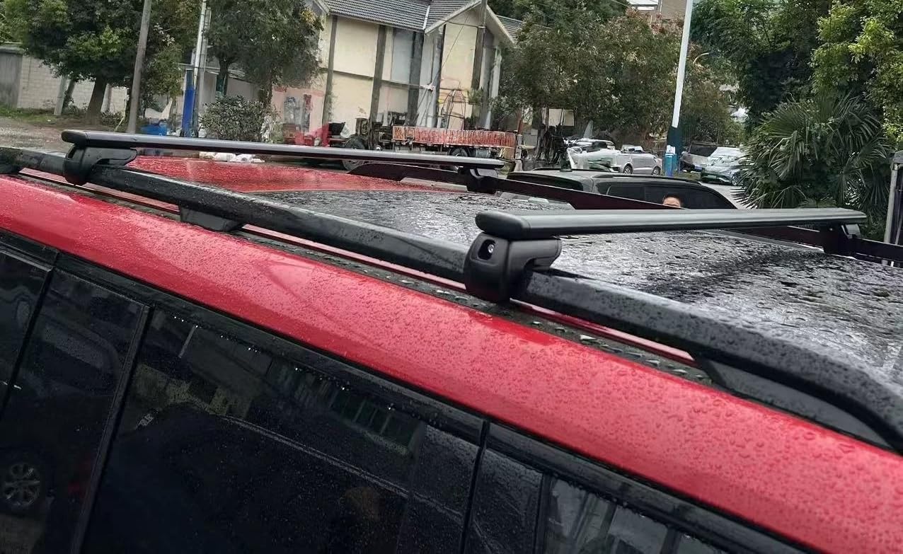 Upgraded 550LBS Roof Racks Cross Bars Fits for Hyundai Venue 2022-2025 SEL Limited Adjustable Aluminum Crossbars Cargo Bar Carrier Luggage Kayak Canoe Electric Rooftop Tent