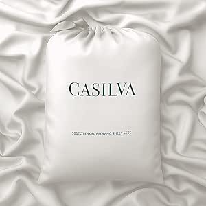 Casilva Eucalyptus Sheets - Silver Infused King Sheet Set