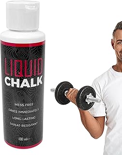 Giz para levantamento de peso, Giz de levantamento de peso em pó antiderrapante, Giz esportivo, giz de aperto de mão resistente ao suor, aperto de longa duração, giz de mão para levantamento de Utoya