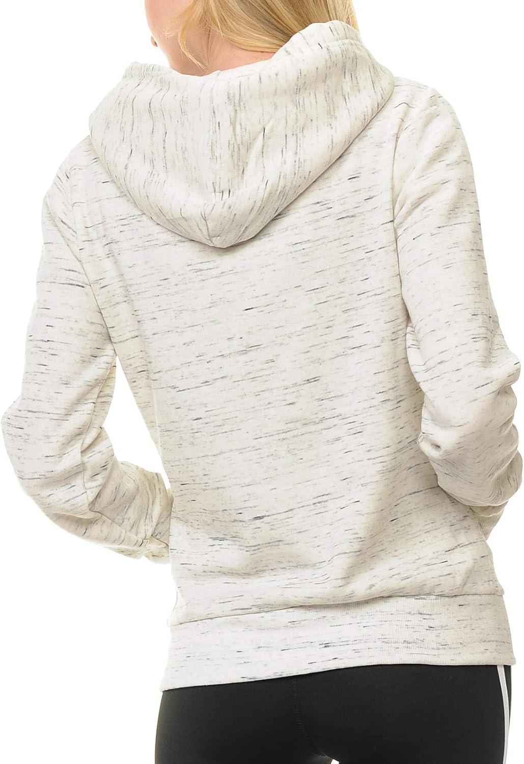 Urban Look Womens Active Long Sleeve Fleece Lined Fashion Hoodie Pullover with Plus Size - Image 4