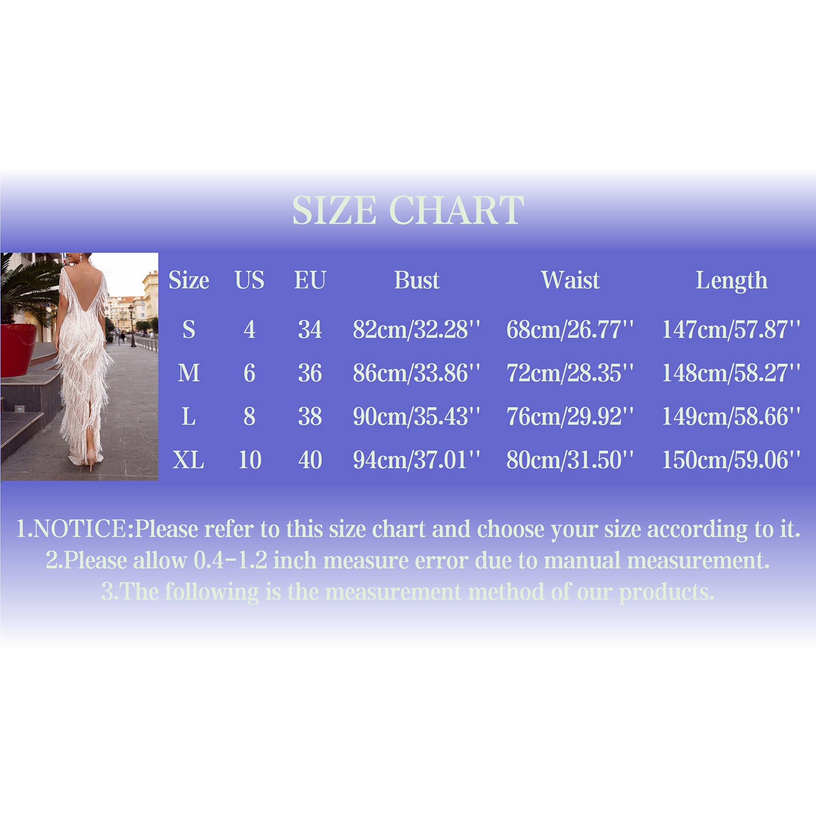 Fransenkleid Damen Weiß, Abendkleid Kurze Pailletten, Ballkleid Ärmelloses Quaste Maxikleid Einfarbig Tiefer V-Ausschnitt Glitzerkleid Kleid Sexy Tanzkleid Club Kleider Partykleid Cocktailkleid
