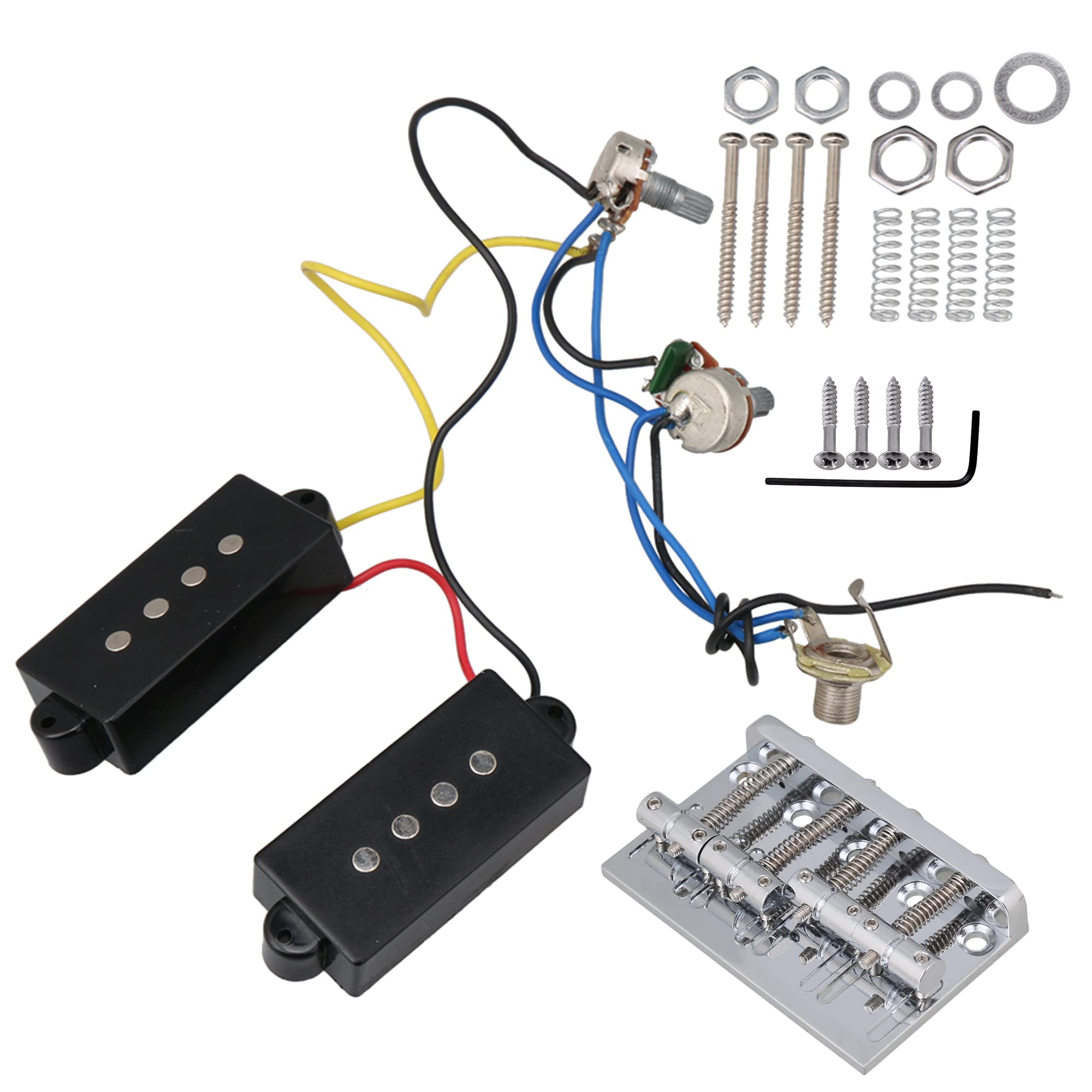 Amazon.com: Lovermusic Prewired Neck & Bridge Humbucker Pickups