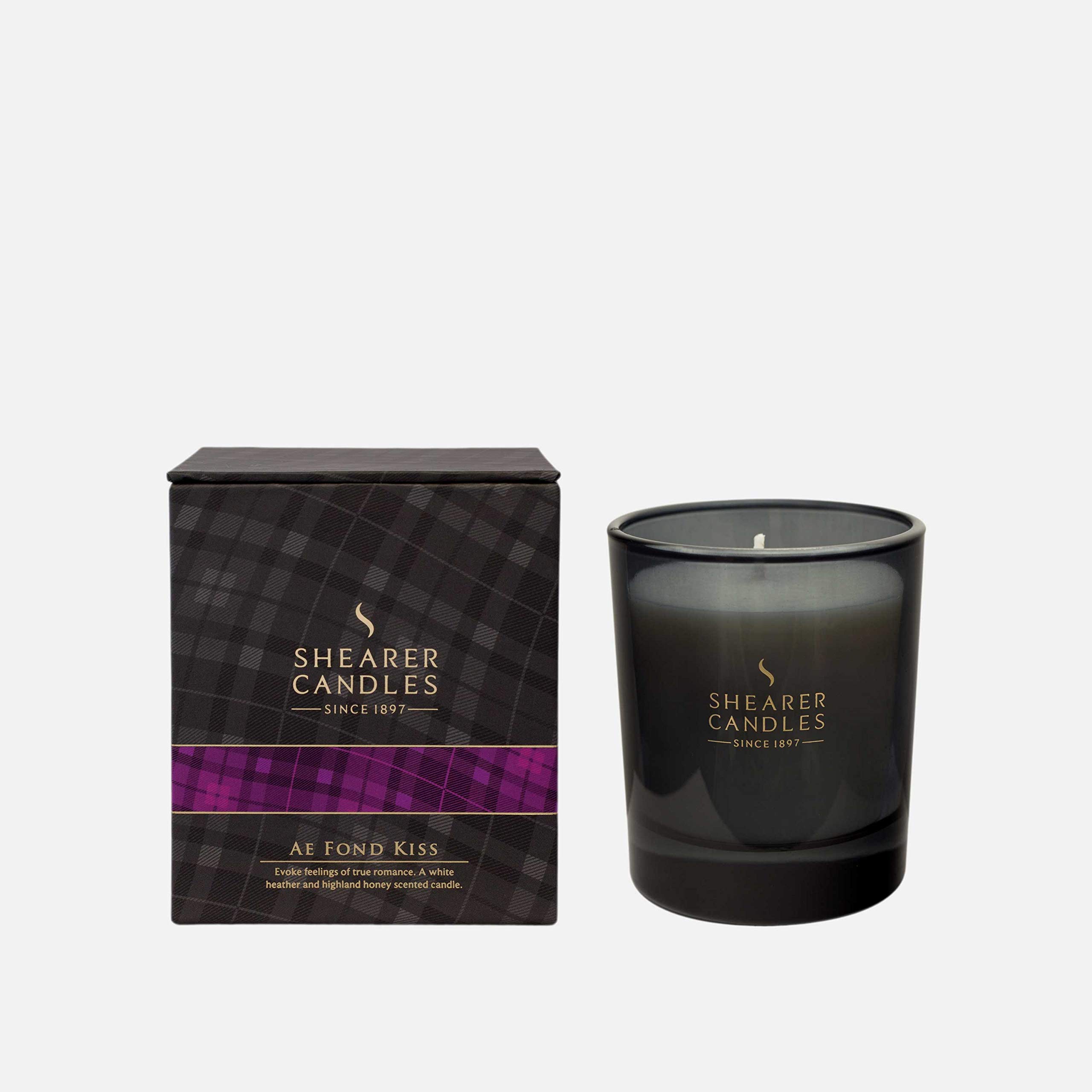 Shearer Candles Ae Fond Kiss Scented Candle jar in Gift Box