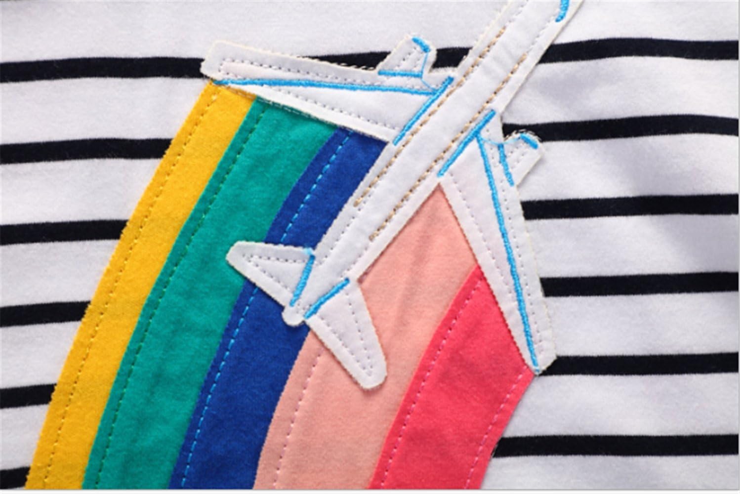 HILEELANG Toddler Girl Cotton Casual Dress Summer Short Sleeve Basic Tunic Playwear Shirt Dresses - Image 4