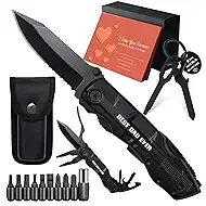 Gifts for Dad from Daughter, Fathers Day Birthday Gifts for Dad, Pocket Knife for Stocking Stuffers, Multitool Gadget for Christmas Dad Gifts, Stocking Stuffers for Dad