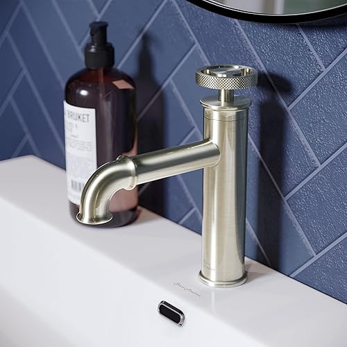 Miniatura 3 de Swiss Madison Avallon - Grifo de baño con un solo agujero, rueda de una sola manija, níquel cepillado