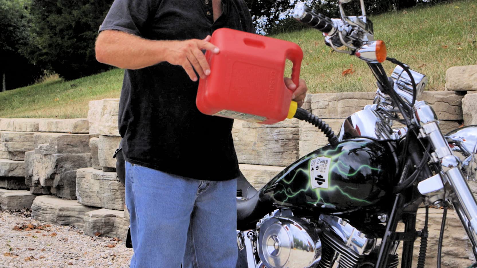 EZPOUR B06WRRXG1X Gas Can Spout Replacement Deluxe Gas Can 5 Gallon