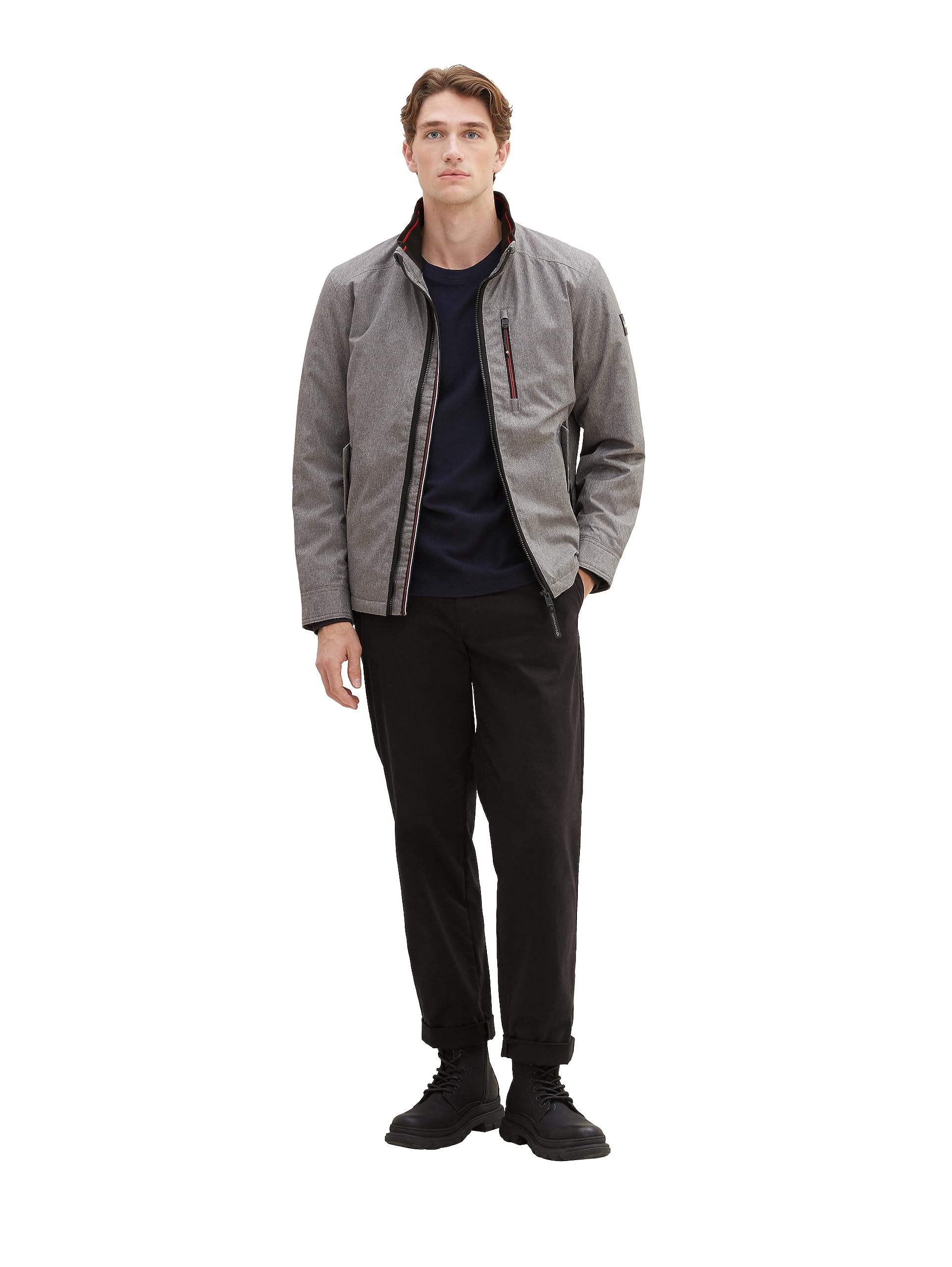 TOM TAILOR Herren Jacke mit Stehkragen – Ansicht 2